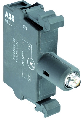 Патрон MLBL-06G со встроенным светодиодом зеленый 220В DC ABB  /1SFA611621R1062/