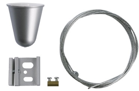 Набор для подвеса PG 1.5м трос металлик Световые технологии Suspension kit PG 1,5m. metallic
