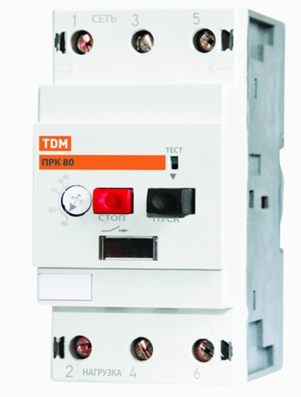 TDM Пускатель ПРК80-25 In=25A Ir=16-25A Ue 660В SQ0212-0022