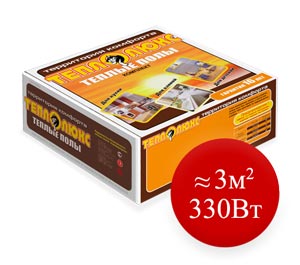Теплолюкс Комплект теплых полов  15ТЛОЭ2-21-330 без регулятора (одножильная секция, 330 Вт, длина 21 м)