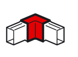 Legrand  METRA  Белый  Угол внутренний  24x14 мм 638131