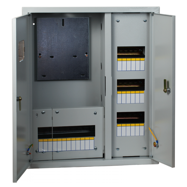 Щит ЩРУВ-3/48 (620х660х165) 2дв. с окном  EKF