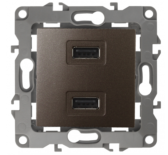 ЭРА  Эра12  Бронза  Устройство зарядное USB, 5В-2100мА, 12-4110-13