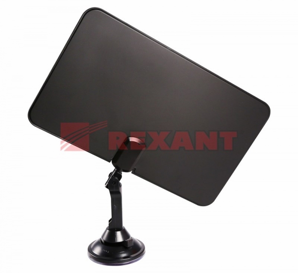Антенна комнатная RX-9025   VHF, UHF  47-870MHz   DVB-T2  REXANT 34-0221