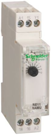 Реле модульное времени с выдержкой на включение Schneider Electric RE17RAMU   =24В, ~24-240В