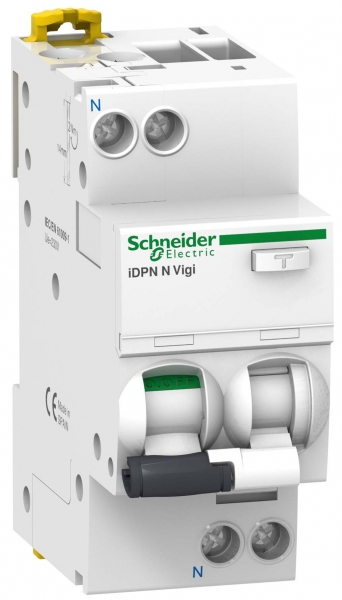 Дифференциальный автомат  2П  25А   30мA  Schneider Electric  iDPN N VIGI 6кА B тип A A9D56625