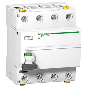 Устройство защитного отключения  4П  40А 300мА  Schneider Electric  Acti9  iID  тип AC  A9R44440  (аналог Multi9 23045)