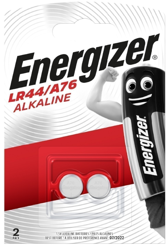 Элемент питания Energizer LR44/A76 FSB2 (кратно 2)