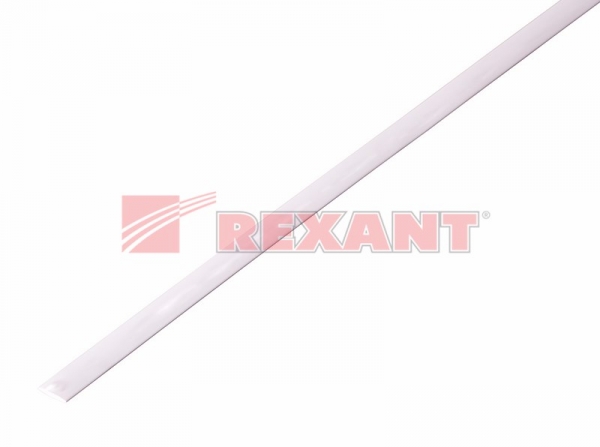 Трубка ТУТнг   3,5/1,75 белая 1м REXANT 20-3501
