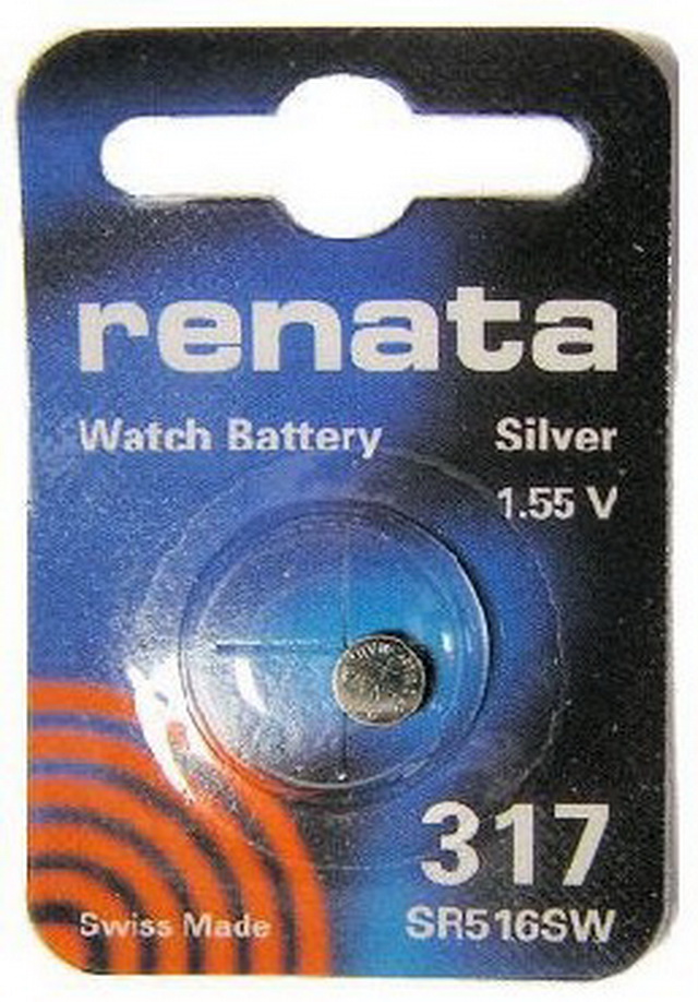 Элемент питания RENATA 317 (кратно 10)