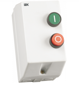 Контактор КМИ11860 18А в оболочке Ue=380В/АС3  IP54 IEK