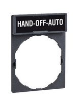 Этикетка Schneider Electric HAND-OFF-AUTO ZBY2387
