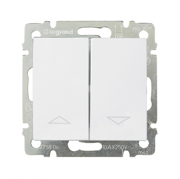 Legrand 774404 Выключатель рольст БЕЛ VLN