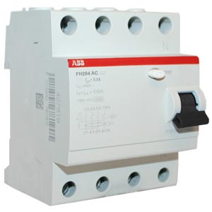 Устройство защитного отключения  4П  25А   30мА  ABB  FH204  тип АС  2CSF204004R1250