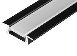 Arlight Алюминиевый Профиль MIC-F-2000 ANOD Black (кратно 2)