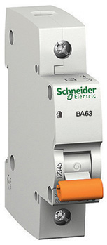 Выключатель автоматический  1П  16А  характеристика C  4,5кА  Schneider Electric  Domovoy 11203