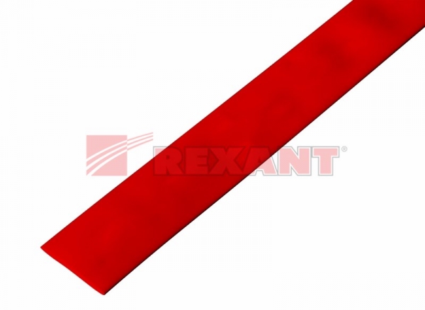 Трубка ТУТнг  30/15 красная 1 м  REXANT 23-0004