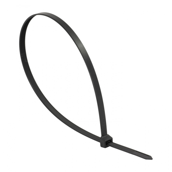Хомут (стяжка) нейлон  8.8 х 610  черный  (100шт)  P6.6 стандартный Fle x Lock  PRO x ima  EKF plc-fl-ctsb-8.8 x 610