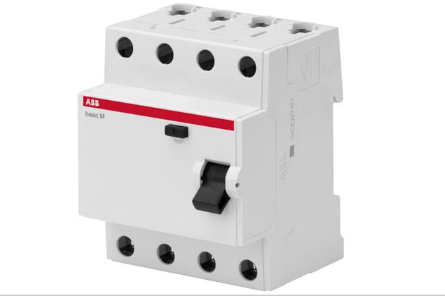 Устройство защитного отключения  4П  63А  100мА  ABB  AC, BMF42463