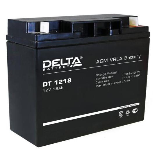 Аккумулятор DELTA DT 1218 (кратно 1)