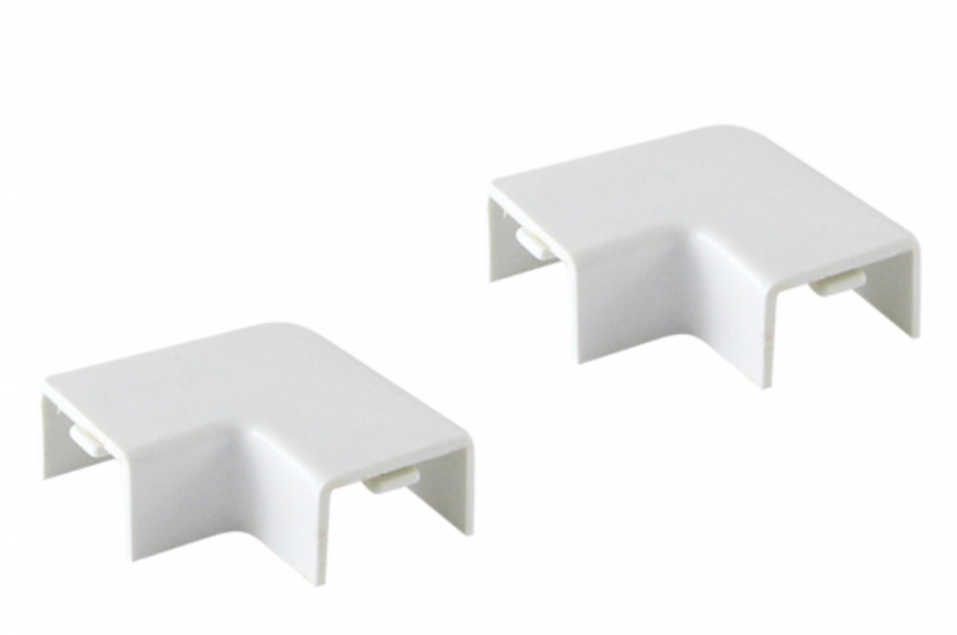 TDM  КМП  Белый  Поворот 90 гр.  25х16 SQ0411-0034