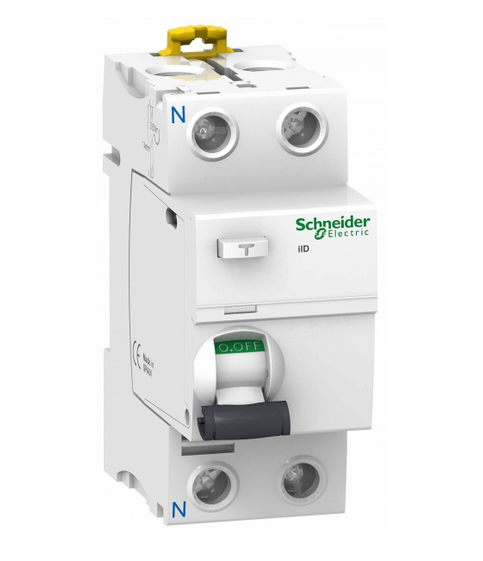 Дифференциальный автомат  2П  63A  30мA AC-тип  Schneider Electric Acti9 A9R41263