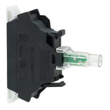 Блок подсветки светодиодный красный для кнопок и переключателей XB4  Schneider Electric ZBVM4