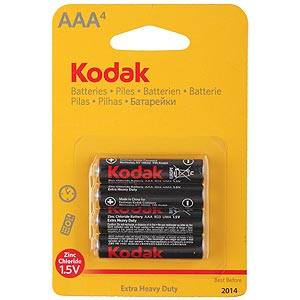 Элемент питания Kodak R03 HD BP4 (кратно 4)