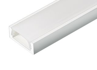 Arlight Алюминиевый Профиль MIC-2000 ANOD White высококачественная порошковая окраска в БЕЛЫЙ цвет (RAL 9010 лаковый). (кратно 2)