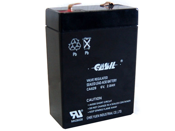 Аккумулятор GS 6V 2,8A/h (67*34*103)