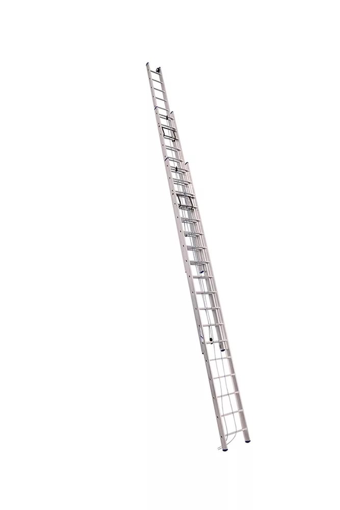 Лестница 3-секц алюм 3*13ст с канатной тягой 372/630/890 Алюмет SR3 3313