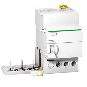 Блок дифференциальной защиты  3П  25A  300мA  Schneider Electric  Vigi iC60 тип AC (аналог Multi9 26590) A9V44325