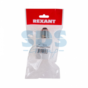 Переходник цокольный Е27-Е40 REXANT (ПАКЕТ БОБ) 1 шт 11-8812-9
