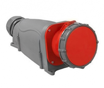 Розетка IEK 135 3Р+РЕ+N 63А 6ч/200/346-240/415В IP67 стационарная MAGNUM
