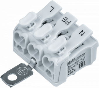 Navigator 61 692 NTC-CMK-923PLG-3-50 Клеммы монтажные (50 шт/уп) 61692
