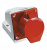Розетка TDM 115 стационарная 3Р+РЕ+N 16А 380В IP44
