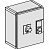 Щит 350х650х260 IP55 герм. металл.с черной выносной рукояткой INS320-630 Schneider Electric 31212