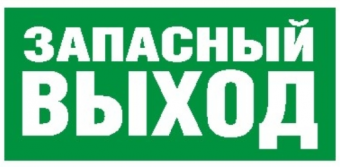 Символ Световые Технологии ПЭУ 008 Запасный выход (130х260)