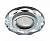 Светильник Ecola MR16 DL1653 GU5.3 Glass Стекло Круг с вогнутыми гранями Хром / FC1653EFF
