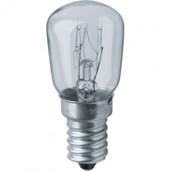 Стандартная лампа накаливания  Navigator  T26  15Вт  230В  E14