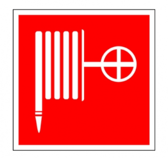 Знак безопасности BL-3015B.F02: "Пожарный кран"