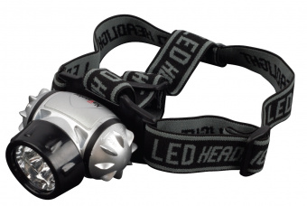 Фонарь налобный светодиодный Navigator NPT-H04-3AAA 4 режима. 7LED, блистер. 7 диодов, 94 916 