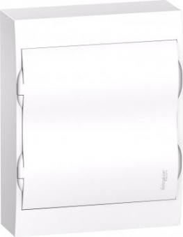 Бокс навесной Schneider Electric Easy9 Box ЩРН-П-24 навесной с белой дверью 2 ряда/24 модулей IP40,IK07,63А,2 клеммы EZ9E212P2SRU