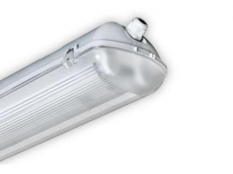 Светильник ЗСП Polar 2х36  21IP65, корпус ПК, рассеиватель ПС, Т8 G13, ЭПРА, cosφ>0,96  207203621
