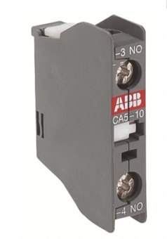 Блок дополнительных контактов  ABB  1НO фронтальный  для контакторов  A9...A110  CA5-10