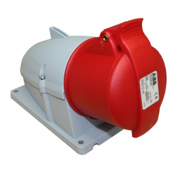 Розетка для монтажа на поверхность 32А 3P+N+E 6ч IP44 ABB Easy&Safe 432RS6 /2CMA193139R1000