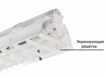 Решетка Ардатов Р236 экранирующая к ПВЛМ-П-2х36/40, ПВЛМ-2х36/40, ЛСП22-2х36, ЛСП02-2х36