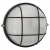Светильник Navigator NBL-R2-100-E27 чёрный круглый с решеткой 94 809