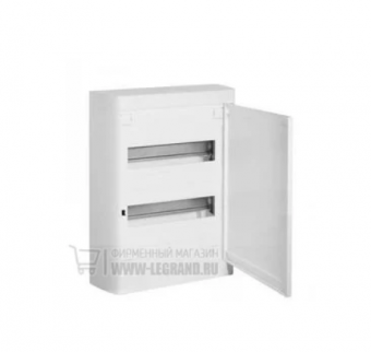 Бокс навесной ЩРН-П 24 IP41, IK07, 2ряд метал. дверь с клем. Nedbox Legrand 601257