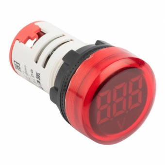 Индикатор значения напряжения красный  ED16-22VD EKF PROxima